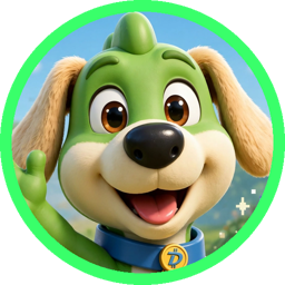 DigiByte garden dog